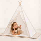 Cabana infantil dobrável e portátil, conforto e imaginação para crianças em brincadeira segura e estilosa