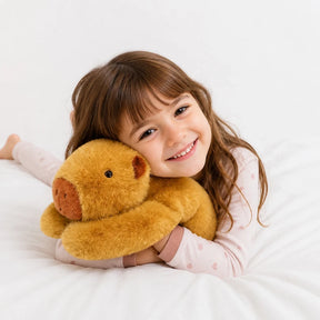 Pelúcia Infantil de animal com braços longos e toque macio para sono aconchegante, perfeita para mães e pais