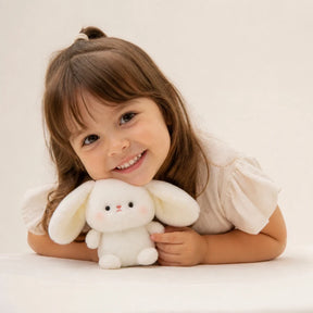 Pelúcia infantil coelho super macia companheira de sono aconchegante ideal presente de carinho para crianças